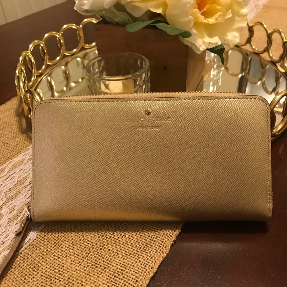 Kate Spade Wallet - Gold